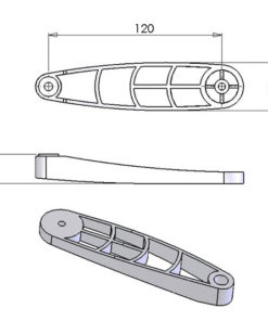SMPL Projector Extension Feet Measurements