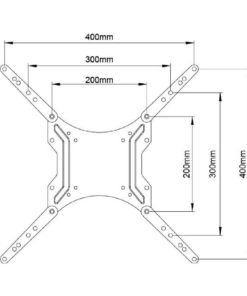 SADAPTOR3 200mm VESA Expansion Fingers Measurements