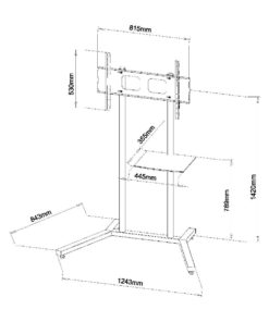 SMFPFS2 Mobile TV Stand schematic