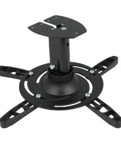 SPM01B Fixed Ceiling Projector Mount Black Alt image