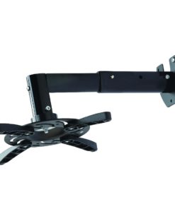 SPWM04B Black Wall Hung Projector Mount Alt View