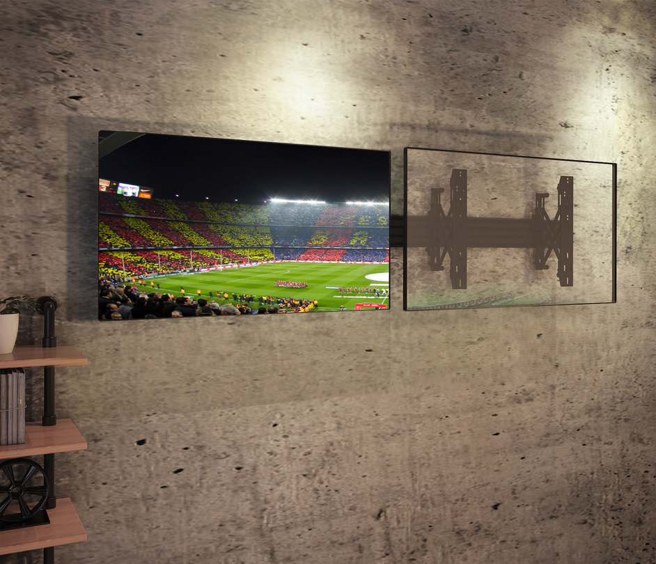 SVW2x1-P400 Video Wall With TVs Mounted