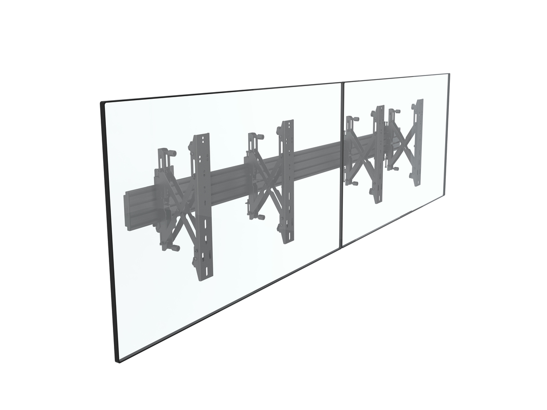 SVW2x1-P400 Video Wall With Screens Superimposed