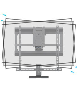 SMF600 Above FIreplace TV Mount Leveling Adjustment