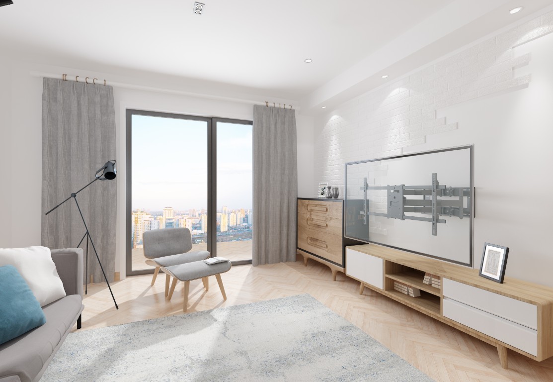 SCL10XL Full Motion TV Mount - Marketing Image