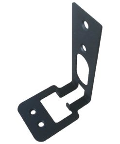 SSWLONEB SONOS ONE Wall Bracket Side On View Black