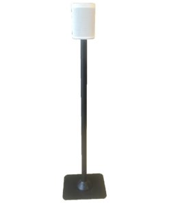 SSFLONEB SONOS ONE Black Floor Stand View Front On
