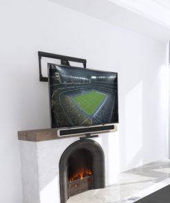 SMF800 above fireplace TV mount