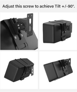 SSWL05B SONOS Play 5 Wall Bracket Black Tilt Features