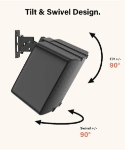 SSWL05B SONOS Play 5 Wall Mount Tilt and Swivel Black
