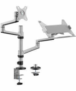LDT72-C024ML Dual Arm Monitor and Laptop Mount View 4