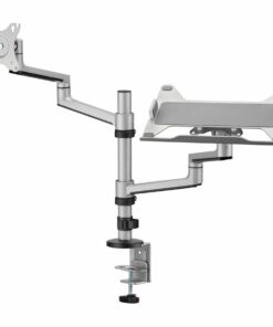 LDT72-C024ML Dual Arm Monitor and Laptop Mount View 3