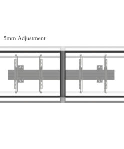 SARADJFIX400 Video Wall Adjustable Fixed Arm Height Adjustment