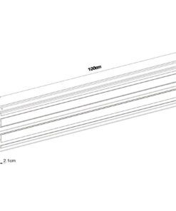 SAR1000 Aluminium Rail Measurements