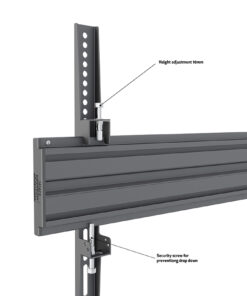SARFIX400 Video Wall Fixed Arm Height Adjustment