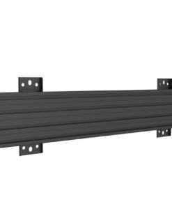 SARWALLBKT Aluminium Rail With Wall Bracket Front View
