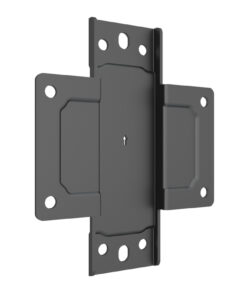 SARWALLBKT Aluminium Rail Wall Bracket Angled Right
