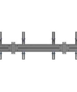 Video Wall 2x1 With SARTILT400 Tilt Mount TV Rear View