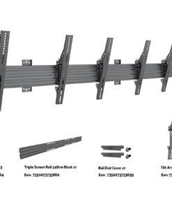 SVW3x1-T400 Video Wall 3x1 Tilt Mount Menu Board Kit