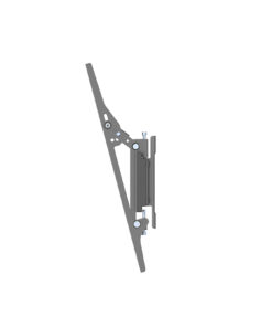 Video Wall Tilt Mount On Aluminium Rail Side View