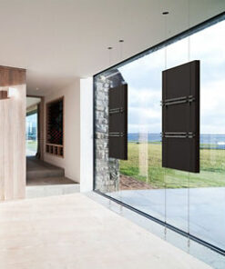 SWS1U-3M Floor to Ceiling Wire TV Mounting System - Rear View