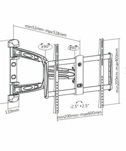 Brateck Single Stud 37-70