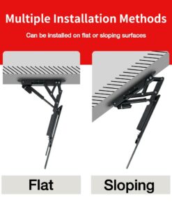 SMFDC50 Motorised fold down TV ceiling mount. Suitable for flat or sloping ceiling installation