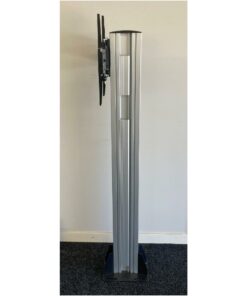SFFSTD-1500 SureMount 40-65in Floor Fixed TV Stand Side Profile