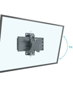 SARTILT100 Tilt Video Wall Monitor Mount on Aluminium Rail With Screen Superimposed Tilt Functionality