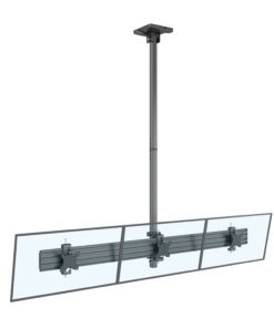 SMCM3x1-T100 3x1 Ceiling tilt monitor mount