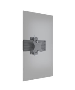 SARTILT100 Tilt Video Wall Monitor Mount on Aluminium Rail In Portrait