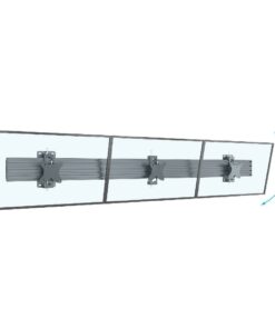 SVWM3x1-T100 3x1 Monitor Wall Mount with Tilting Mounts Shown