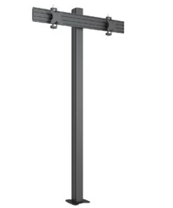 SVWMFF2x1-T100 2x1 Floor Fixed Tiltable Monitor Stand