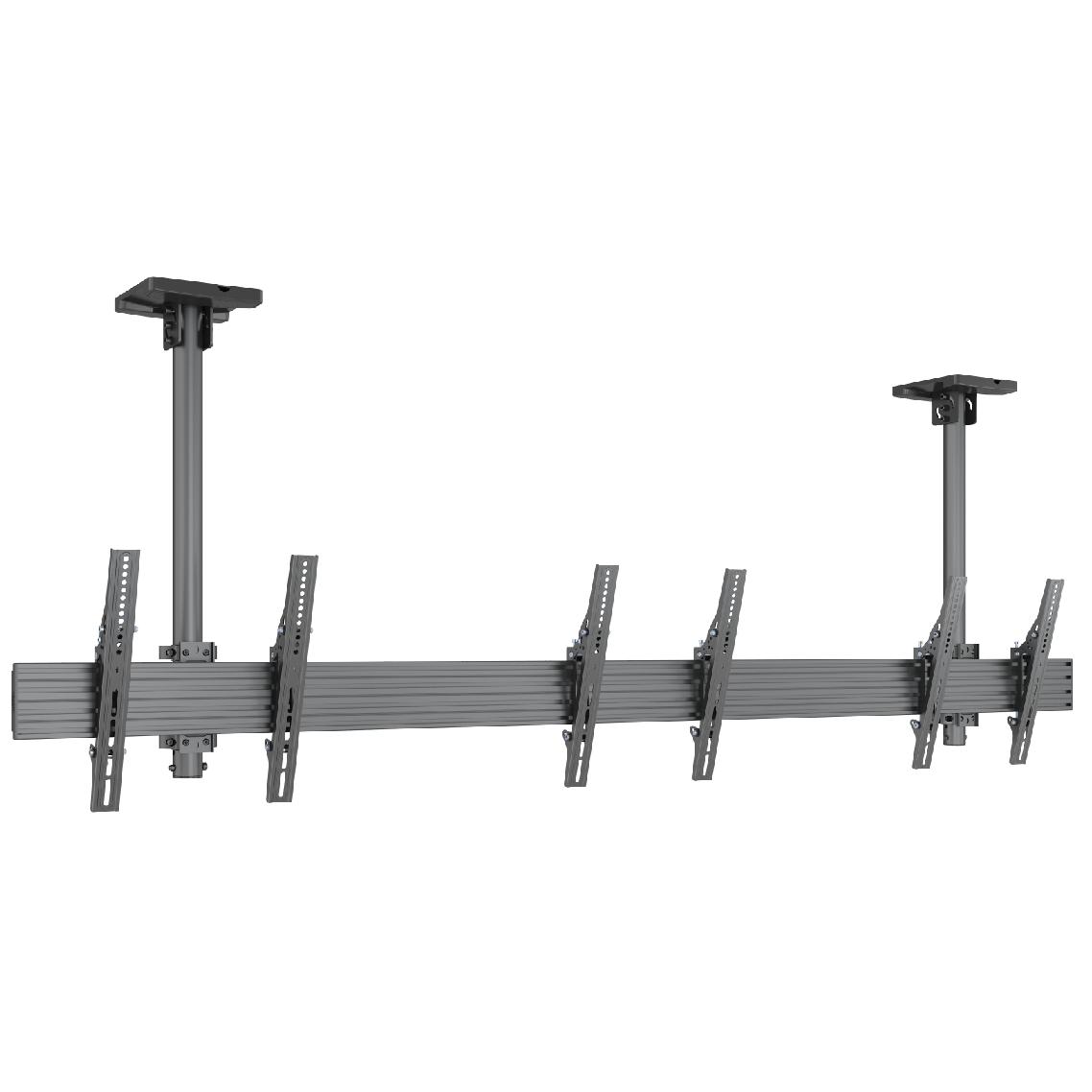 SMCM3x1-T400 3x1 ceiling tilt TV mount