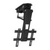 32-42" Motorised Fold Down TV Lift Angled Right View SMFDC30