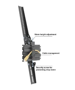 SureMount SARTILT600 600mm Tilting Video Wall Arm Cable Management