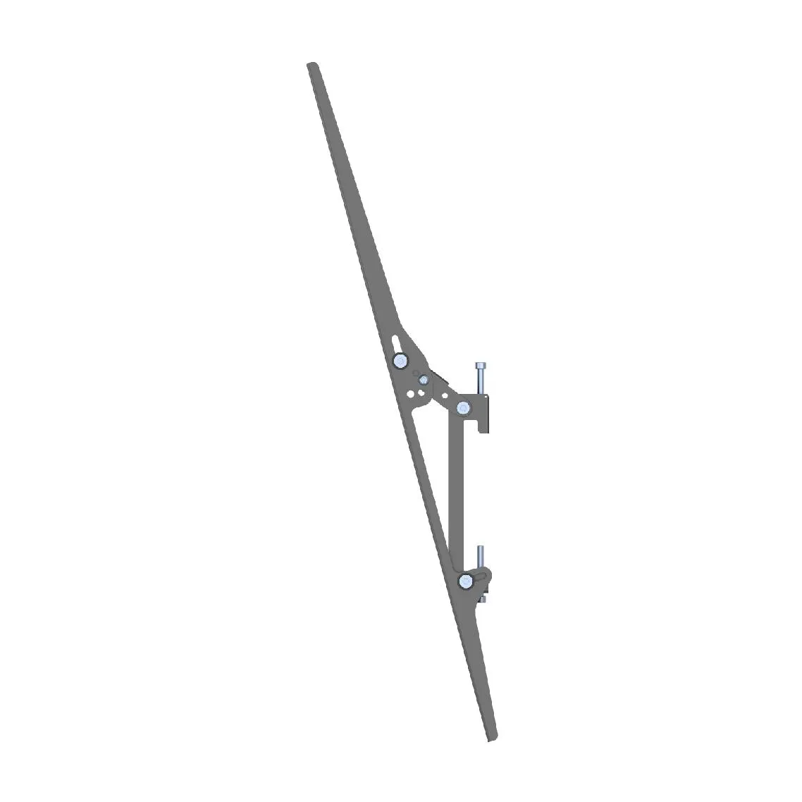 SureMount SARTILT600 600mm Tilting Video Wall Arm Side Profile View
